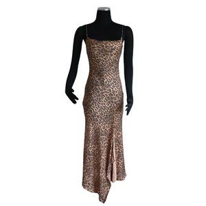 Alice + Olivia Women's Alice + Olivia Harmony Drapey Slip Midi Dress size: 2